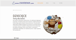 Desktop Screenshot of cukierenka.com